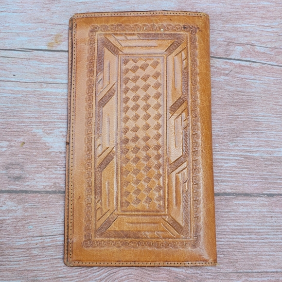 Leather Wallet/Checkbook - Picture 4 of 4